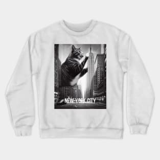 Gigantic NYC Cat Crewneck Sweatshirt